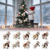 Ebony Horse Majesty Horse Pendant Acrylic Xmas Tree Hanging Ornament Car Horse Pendant Bag Charms