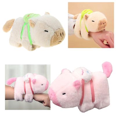 Stylish Capybara Plush Wristband Unique Bike Ornament Practical Toy Portable for Trendy Women Ladies and Collectors