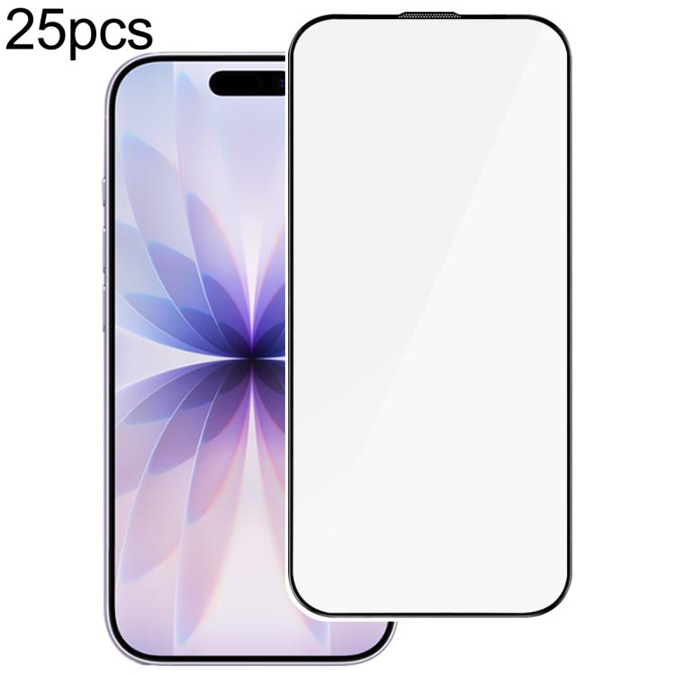 25pcs High Aluminum 380 Glue Silk Screen Printed Tempered Glass Film