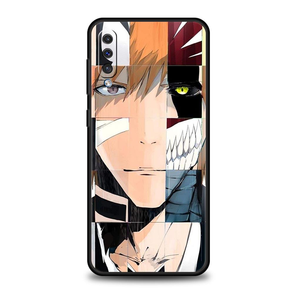 Bleach Kurosaki Ichigo für Samsung Galaxy A52s Telefon Fall 5G A12 A70 A50 A40 A20s A30 A10s A20e A10 A22 A72 a32 4G A02s Abdeckung