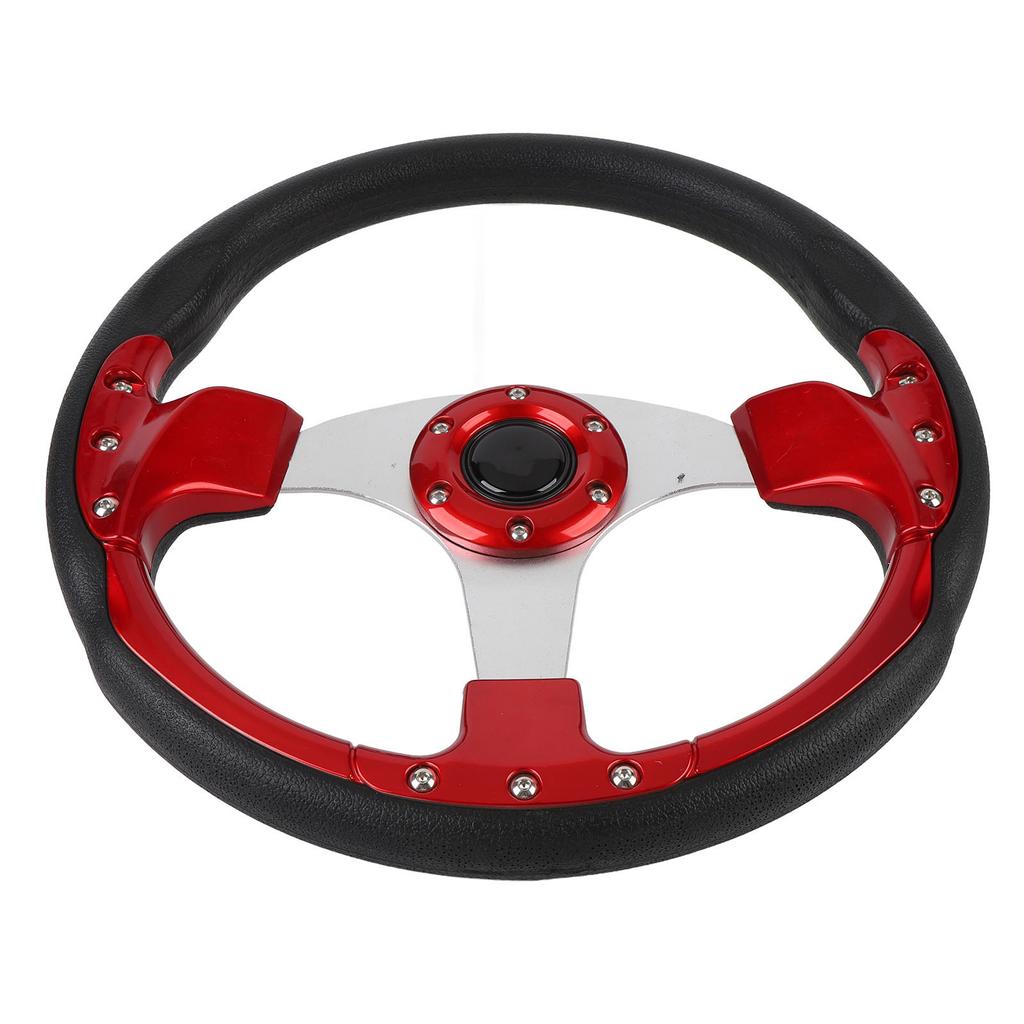 14 tum Universal Ratt med Tuta Racingstil PU Aluminium för Standard 6 Hål