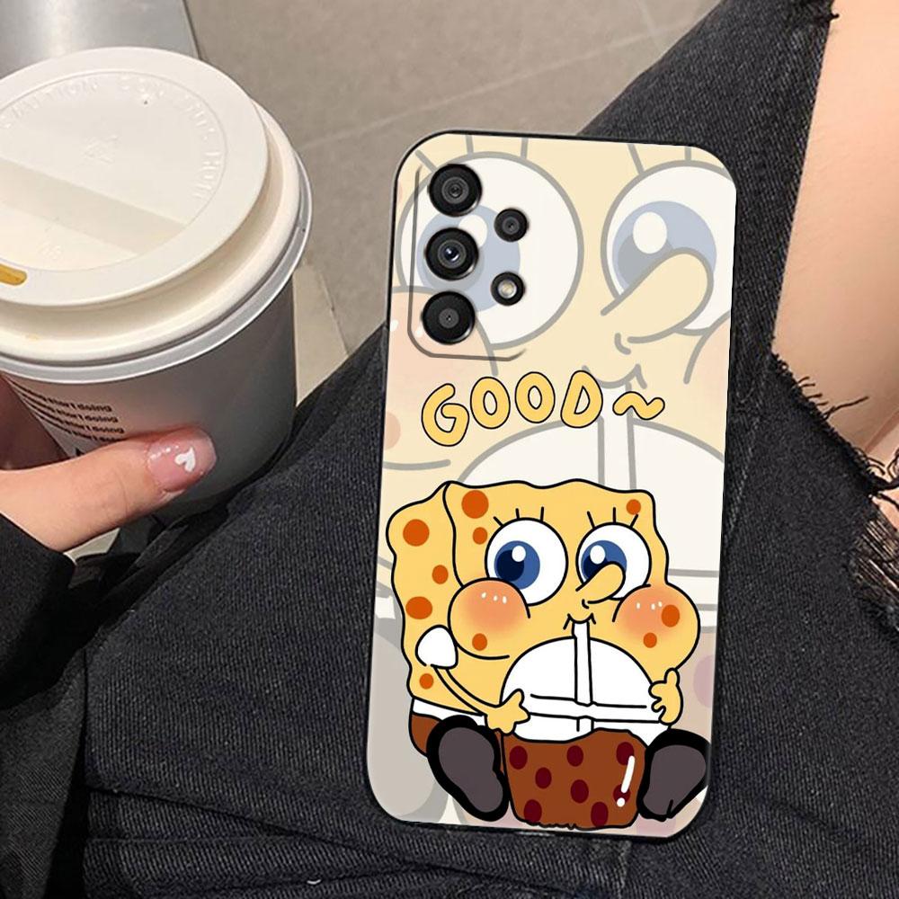 

P-Patrick Star S-Spongebob Phone Case For Samsung A73 A72 A71 A57 A56 A55 A54 A53 A52 A51 A37 A36 A32 A23 A22 A16 A15 A14 Case Samsung A53 5G