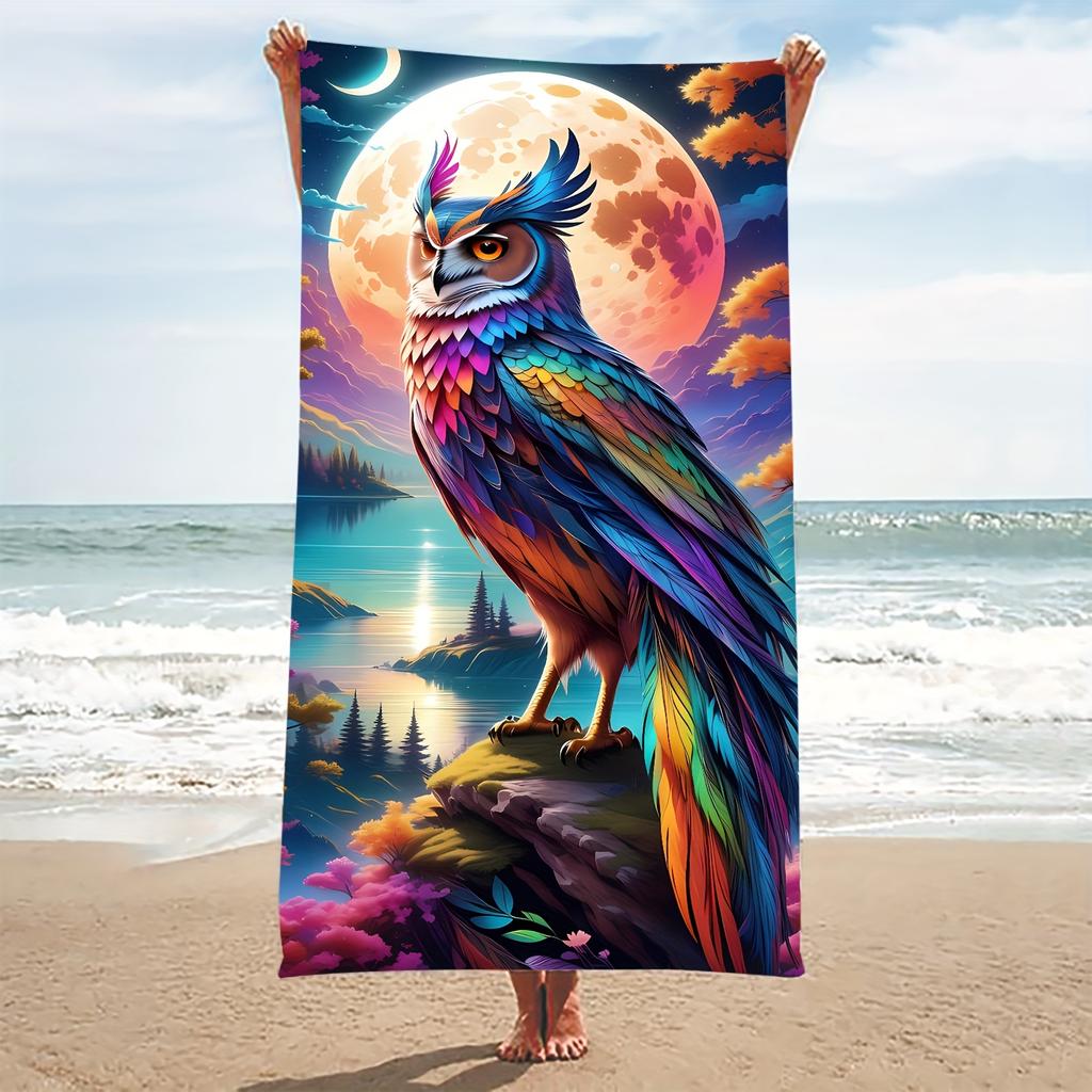 Teli da Spiaggia con Stampe Fantasiose, Asciugamani Morbidi adatti per Viaggi, Piscine, Vacanze e Giornate in Spiaggia.