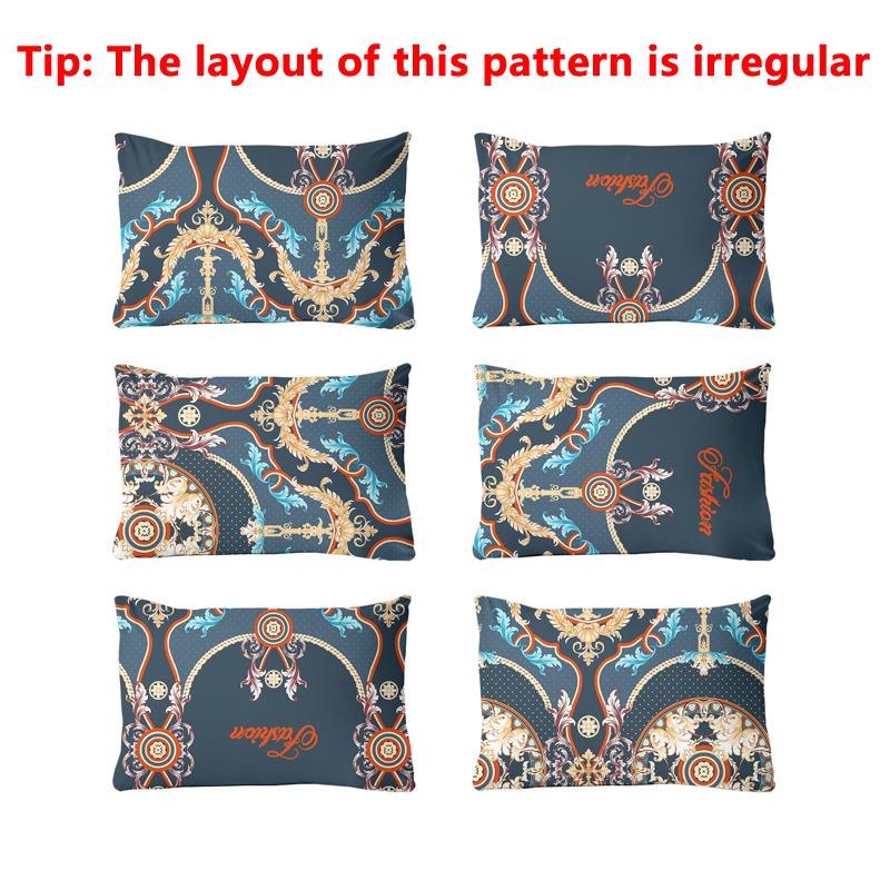 Set Lenzuolo Sotto con Angoli Semplice Moderno, 3 Pezzi, Fantasia Bohemia, Opaco, Set Copriletto Stampato per Camera da Letto, Biancheria da Letto