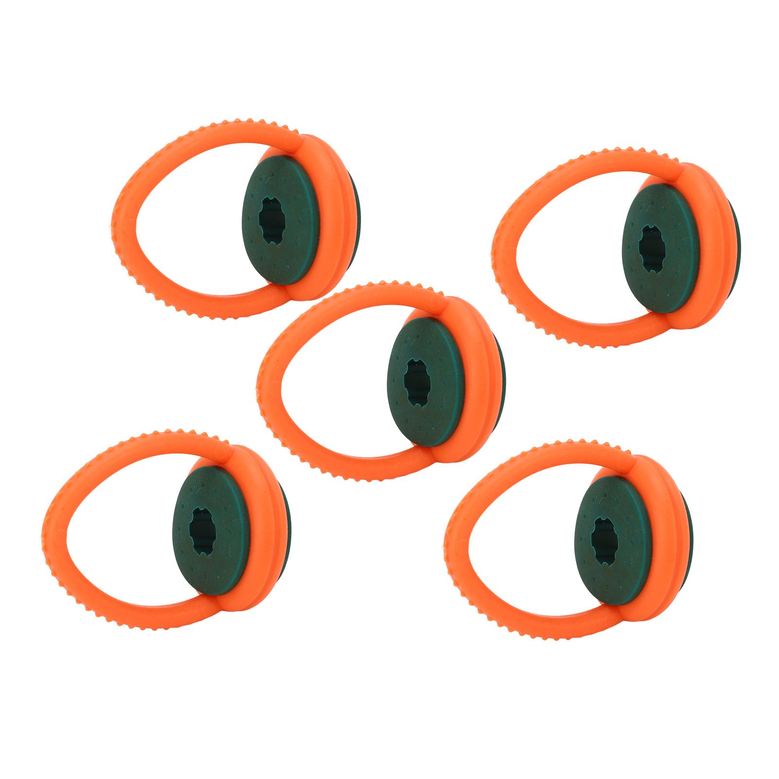 

5pcs 10mm Billiard Cue Hanger Pool Cue Holder Billiard Stick Storage Hanging Rings