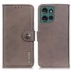 Leather Case for MOTO EDGE 50 NEO & Motorola G53 5G - Card Slot & Cowhide Pattern Protective Cover