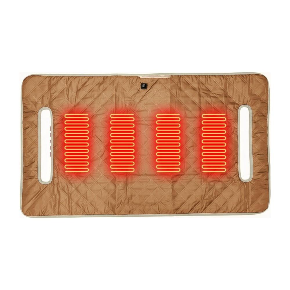 Soft Heated Golf Cart Seat Cover Waterproof Towel Easy Installation Universal Golf Cart Seat 4-Zone Heating Golf Seat Covers