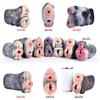 GEEBA6189-6195 Mythical Beast Male Masturbator: Animal-Shaped Soft Silicone Cup