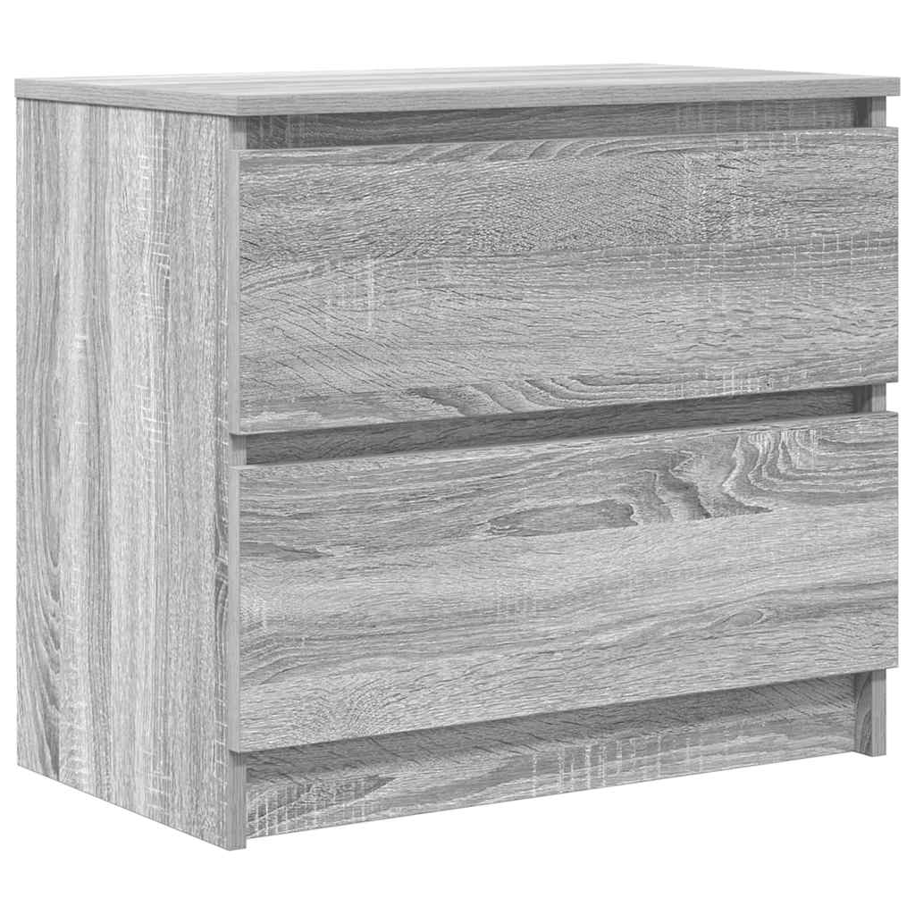 TV Stand Gray Sonoma 60 x 35 x 54 cm Engineered Wood