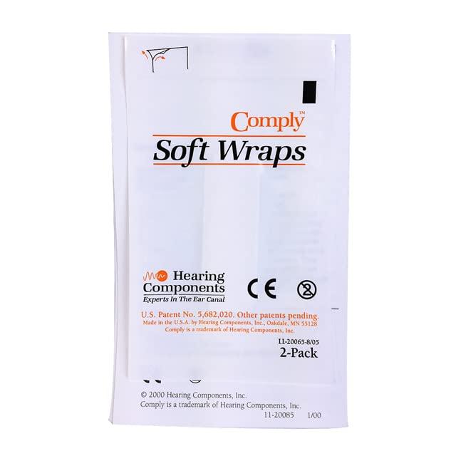 

Comply Soft Wraps for Hearing Aids and Custom 10 Pieces IEMs,