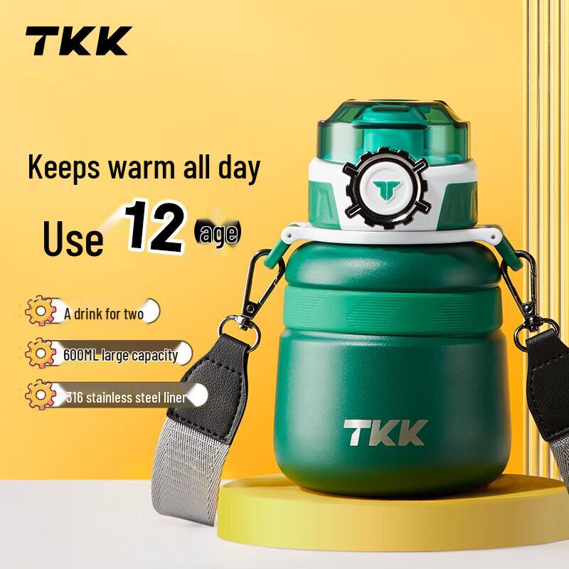 TKK Kids 316 Stainless Steel Thermos Bottle, 600ml