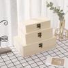 Wooden Storage Box Storage Wooden Box 1PC Decorated