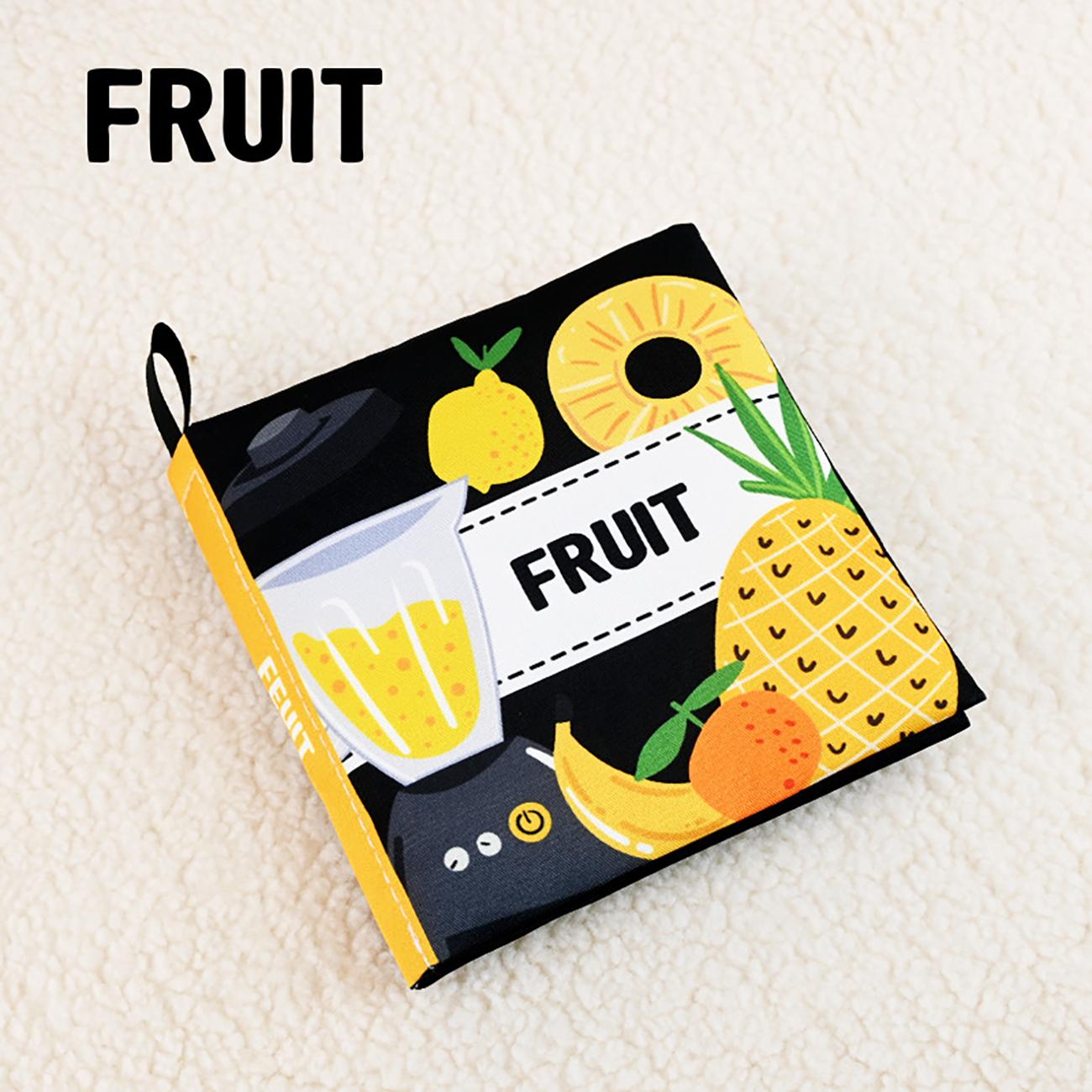 1 шт. Мягкая детская книжка-игрушка на ощупь — фото 12