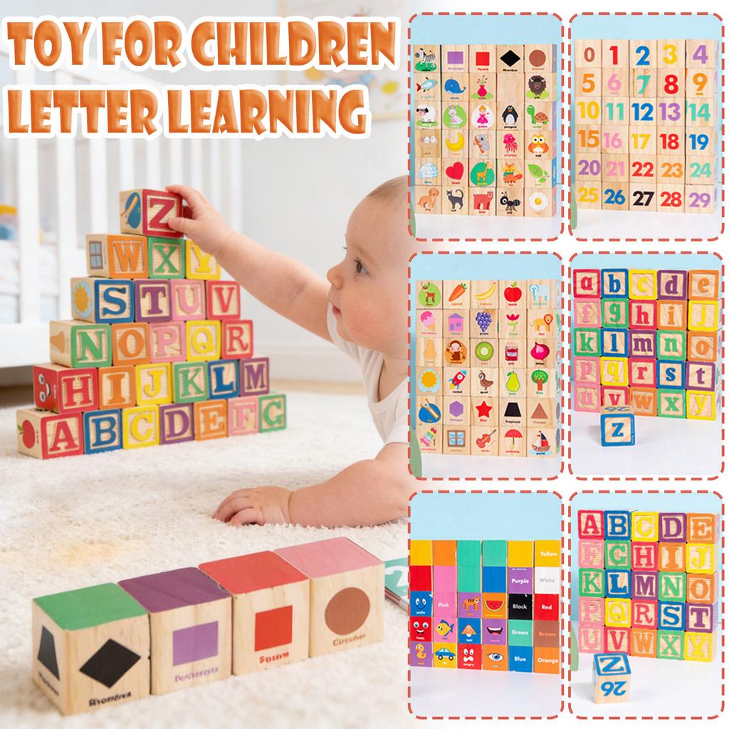 Alphabet & Number For Toddlers - Large Piece Phonics & Counting Learning Toy
