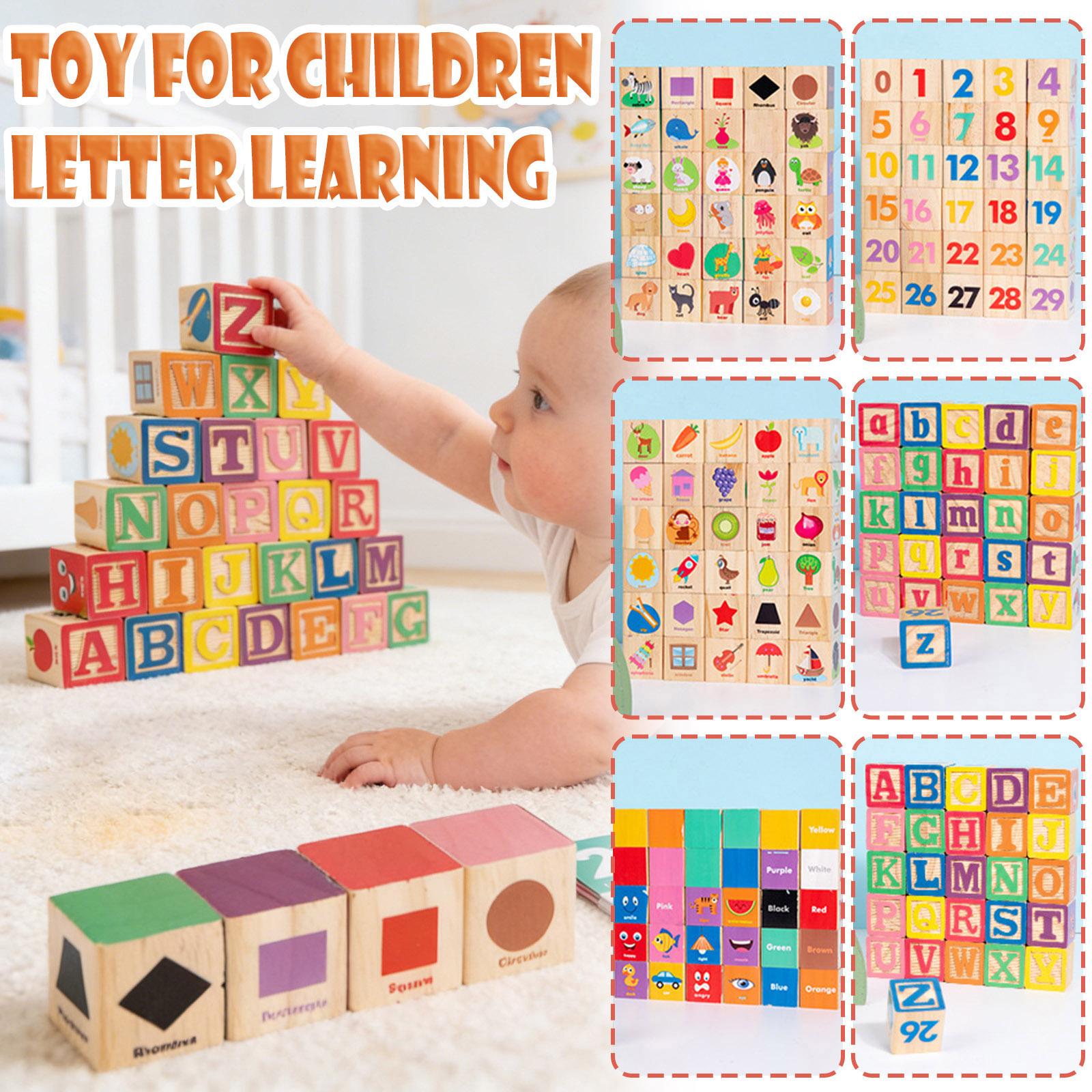 Alphabet & Number For Toddlers , Large Piece Phonics & Counting Learning Toy One Size