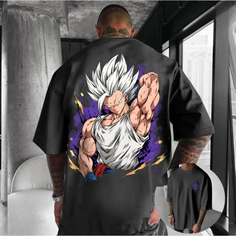 New Dragon Ball Men's and Women‘s Cotton T-Shirt Streetwear Anime Printing Summer Casual Wear 2026 Summer T-shirts