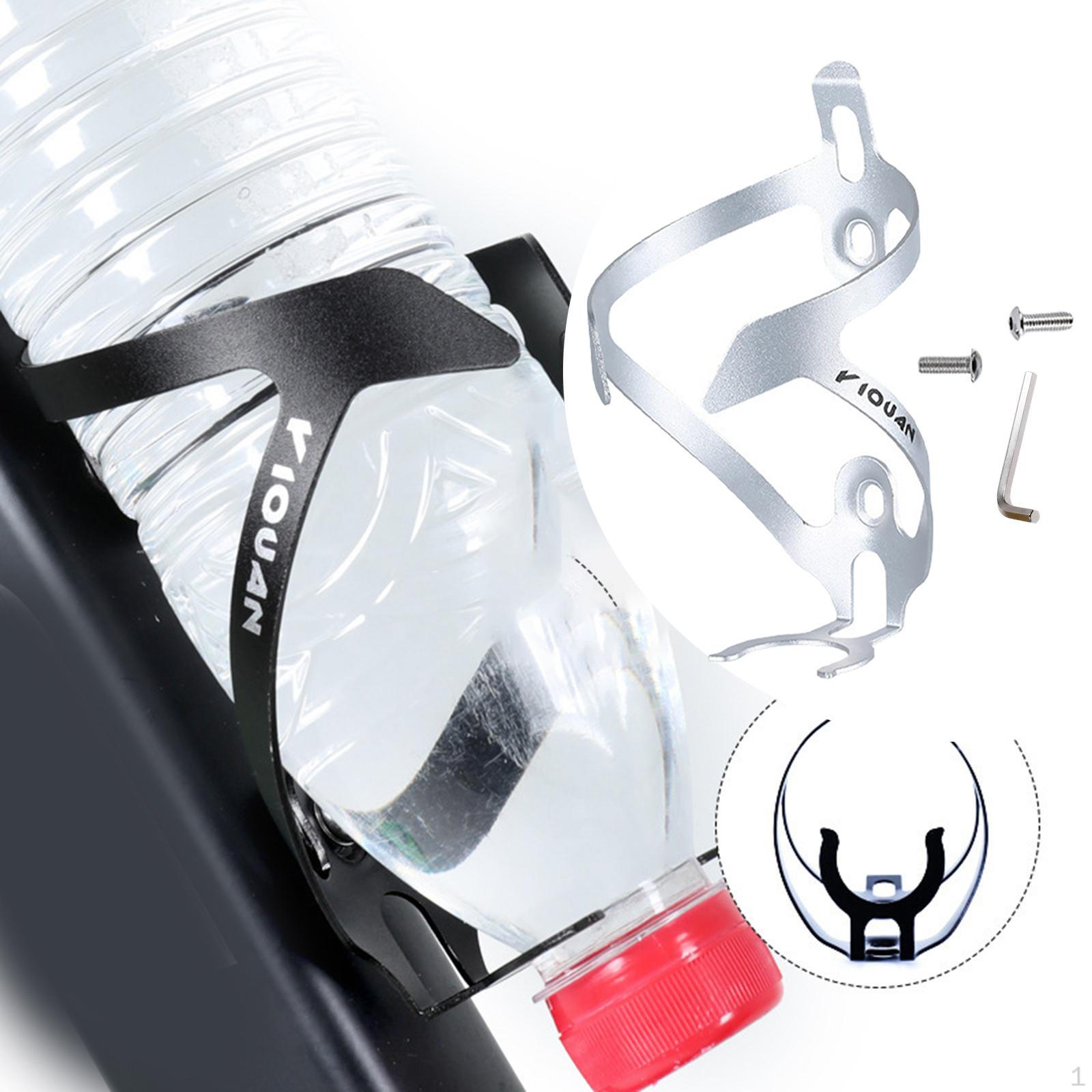 

Держатель для фляги для велосипеда, держатель для воды для велосипеда, держатель для напитков для горных велосипедов серебряный