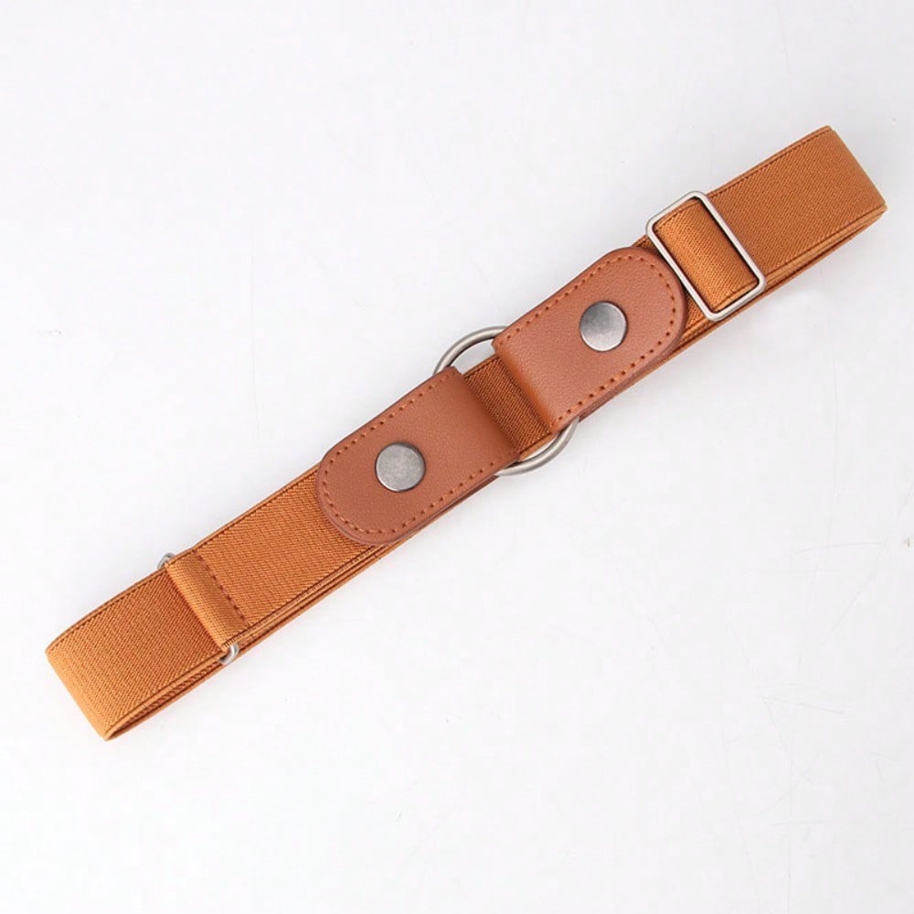 Ladies Lazy Belt Elastic Waist Invisible Belt Jeans Belt No Punching Belt
