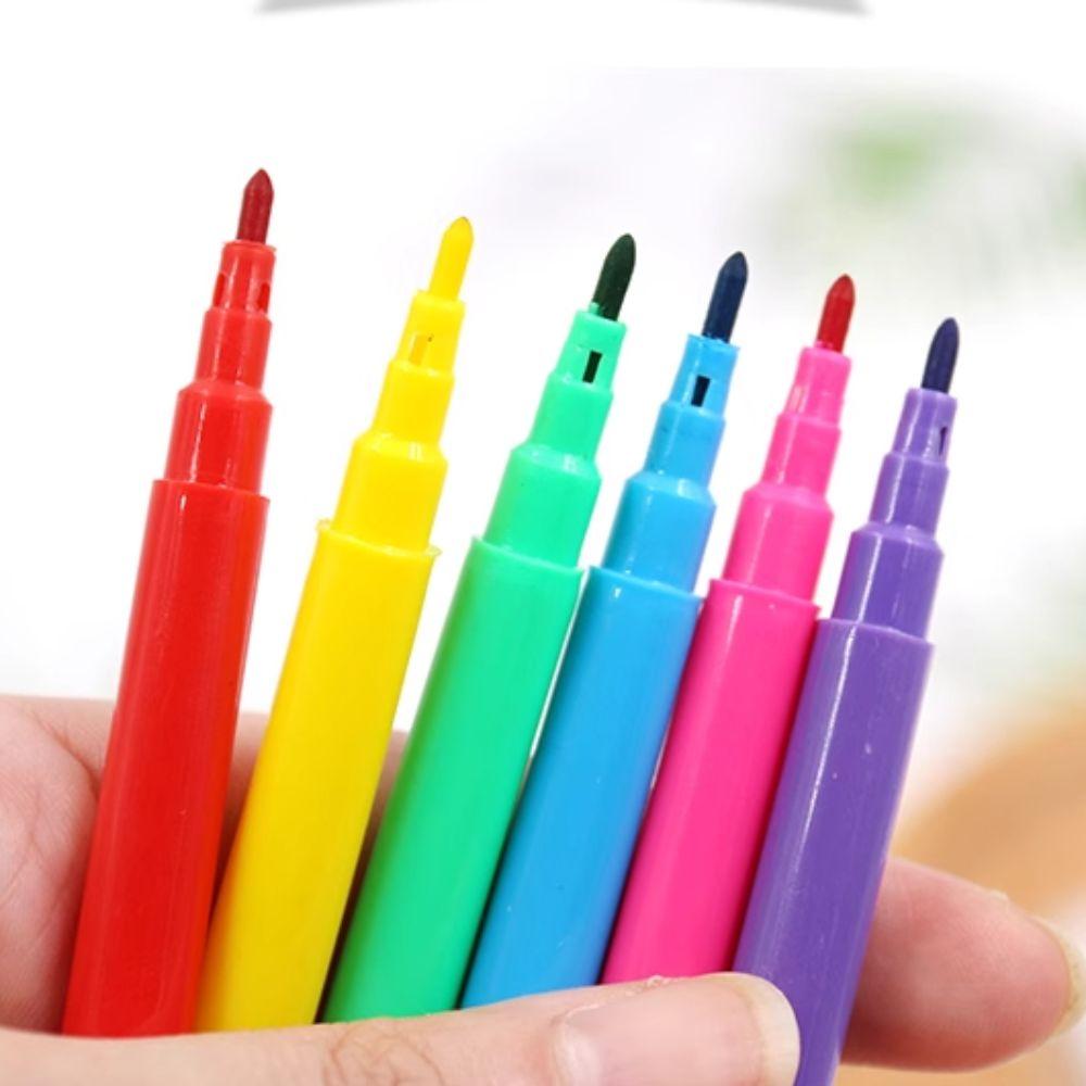 Color Filling Colorful Watercolor Pen Safe Drawing Set Coloring Markers  Children