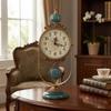 Vintage Mantel Timepiece Polished Finish Home Decor Gold-Tone for Desktop
