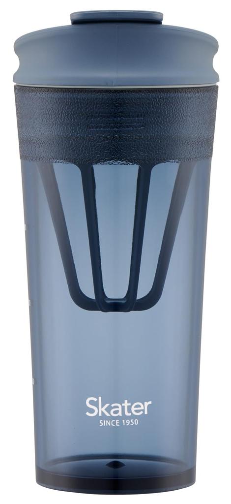 Skater Shaker with Flap and Memory Blue Tumbler, 420ml, Stick, Gray, PTBFS4-A