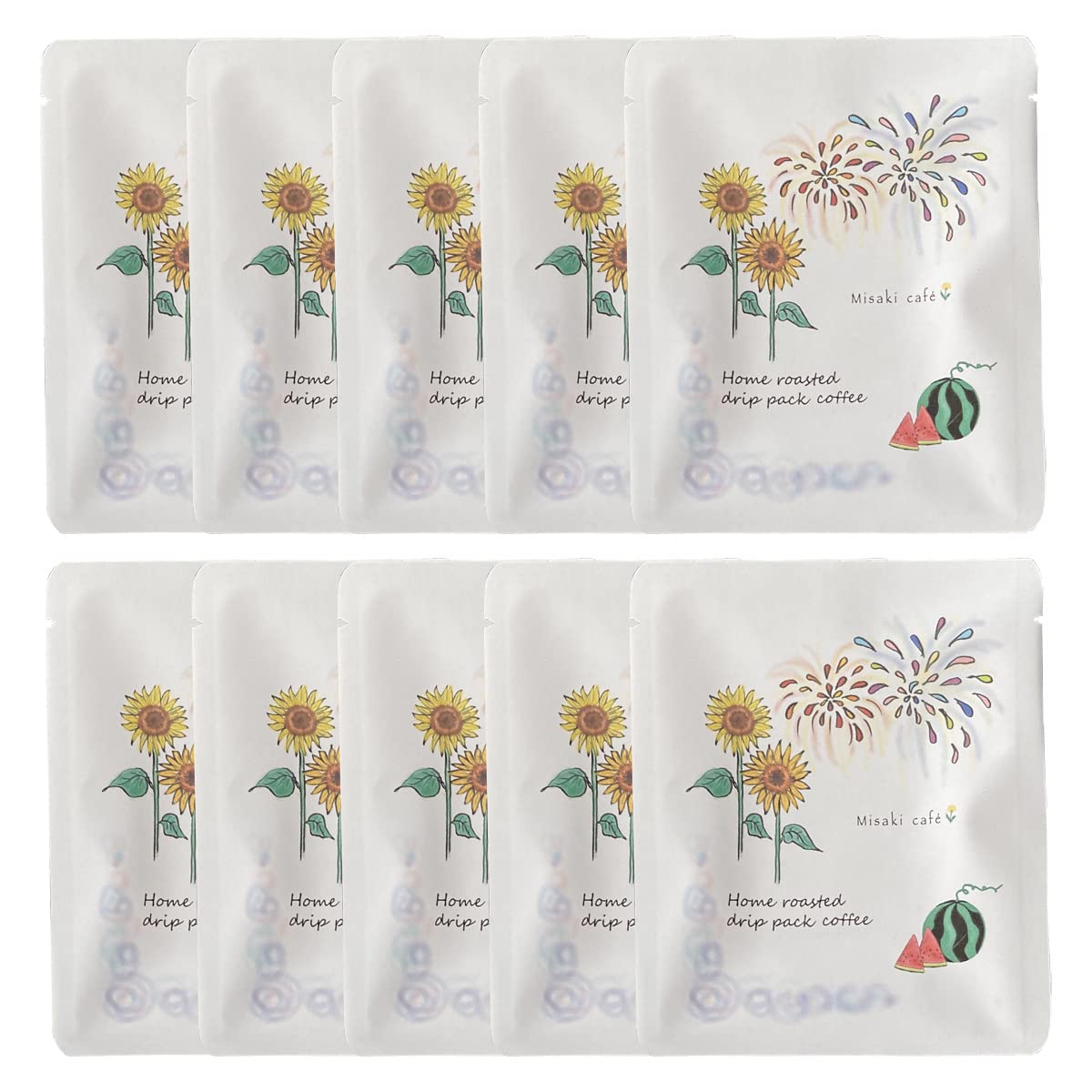 

Misaki Drip coffee watermelon drip pack coffee 10g x 10 pieces cafe e [Misaki cafe]