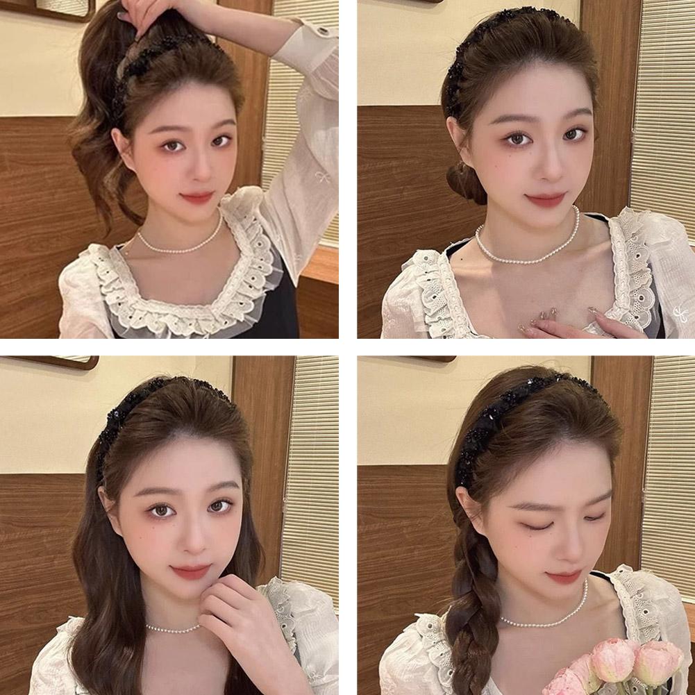 Fashion Non-slip Hairbands For Women Wave Top Anti-Slip 1pc Hairband Toothed Tooth Headbands Ne F7Q9