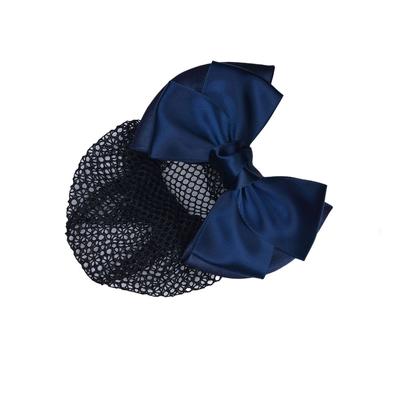 Invisible Effect Bowknot Hairnets For Bun For Professional Hair Bun Cover Bowknot Hair Clip