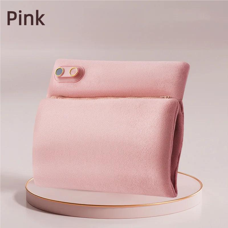 

New Digital Display Warm Handbag Graphene Heating Constant Temperature Warm Hand Treasure Office Home School Water Free Warm Bag розовый