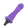 Muscle Massager Head Waterproof Silicone Replacement Head Attachment for   Tissue Massager Purple