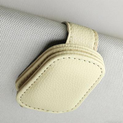 BOJIDO Auto Sonnenbrille Sonnenbrille Brille Schützt Auto Kartenaufbewahrung Sonnenblende Auto 1 Stück Halter, Clip, Halter, Brillen, Aufbewahrung, Magnetisch, Clip,