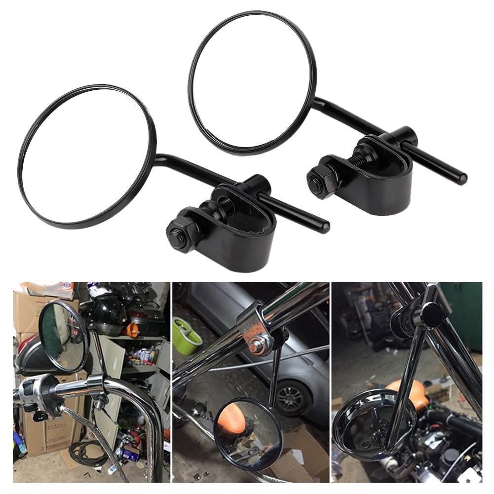Vintage Round Shape Reflective Modified Rear View Mirror for Motorcycle Motorbike
