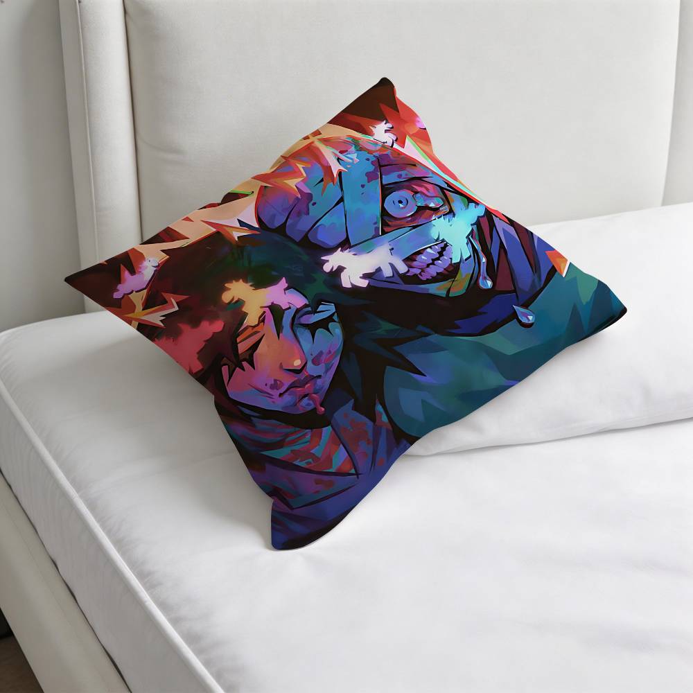 Hot Game Mouthwashing Fashion Square Pillow Case Durable Throw Pillow Cover for Sofa Couch Chair