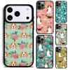 Beagle Floral Dog Phone Case For iPhone 17 16 15 14 13 12 11 Pro Max Plus 17Air Soft Silicone Cover