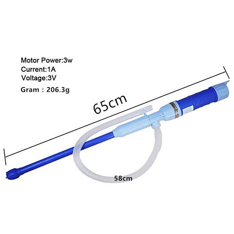 Electric Oil Pump Siphon Liquid Transfer Pump Handheld Pump Battery Operated Water Gas Tools Portable Car Siphon Petrol Fuel