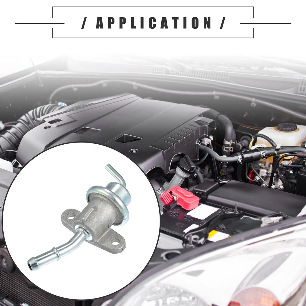 UXCELL Fuel Injection Pressure Regulator for Honda CBR600F4i 2002-2006 Silver Tone
