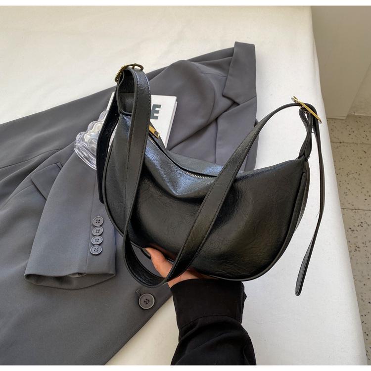 2023 Trendy Retro Women's Handbags: Versatile Crossbody, Shoulder, and Underarm Dumpling Bag