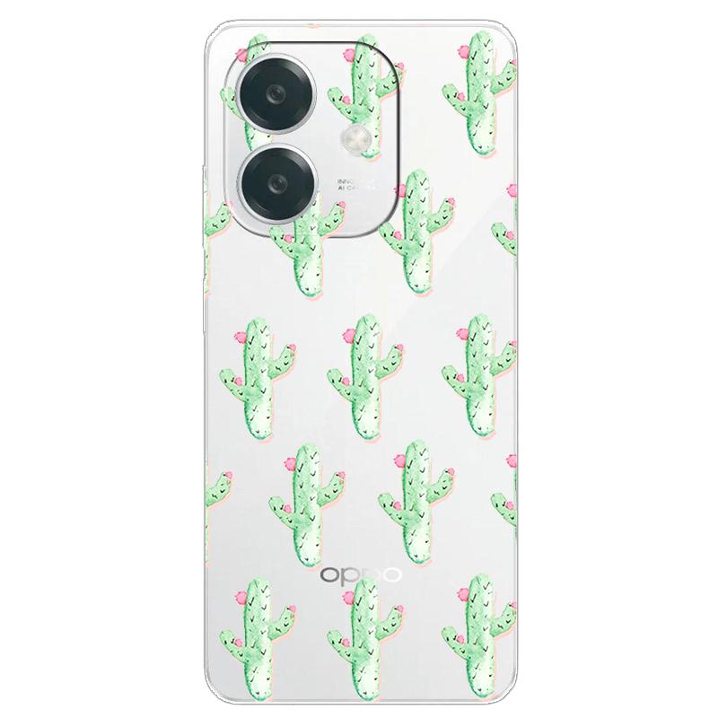 6.67 For OPPO A40 4G Cases Transparent Flower TPU Soft Silicone Clear Back Case for OPPO A40 Cover Oppo A40 Phone Cover Protect Oppo A40 4G