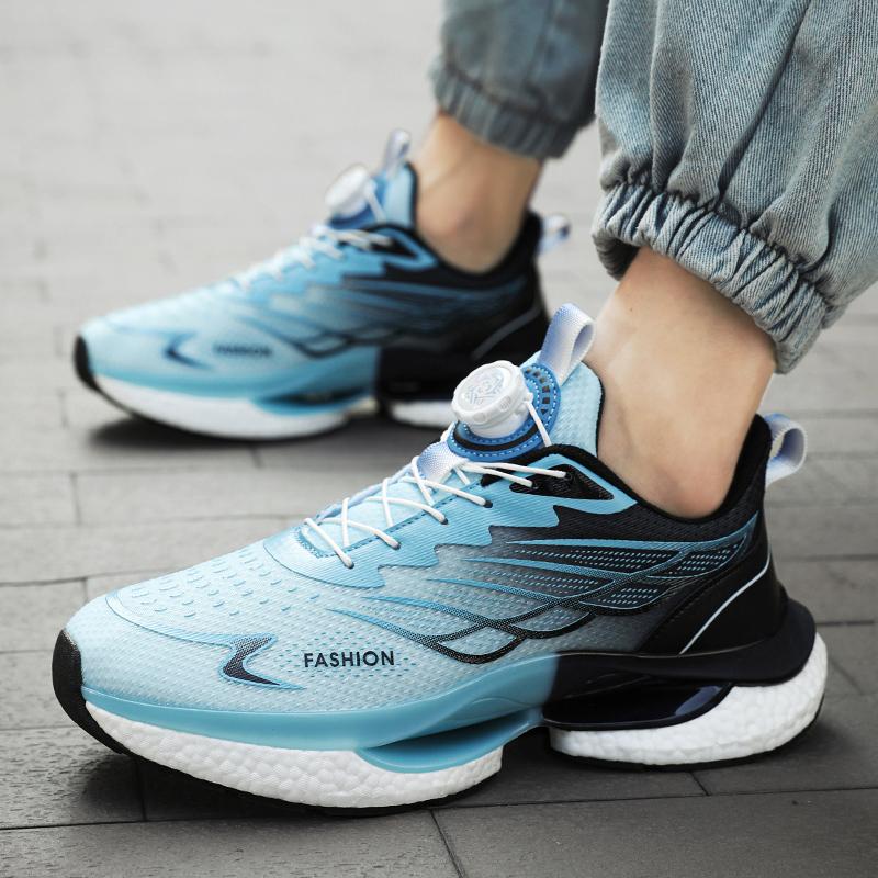 Marathon Air Cushion Men Running Shoes Breathable Marathon Sports Gihtweight Sneakers Women'S Comfortable Athletic Training