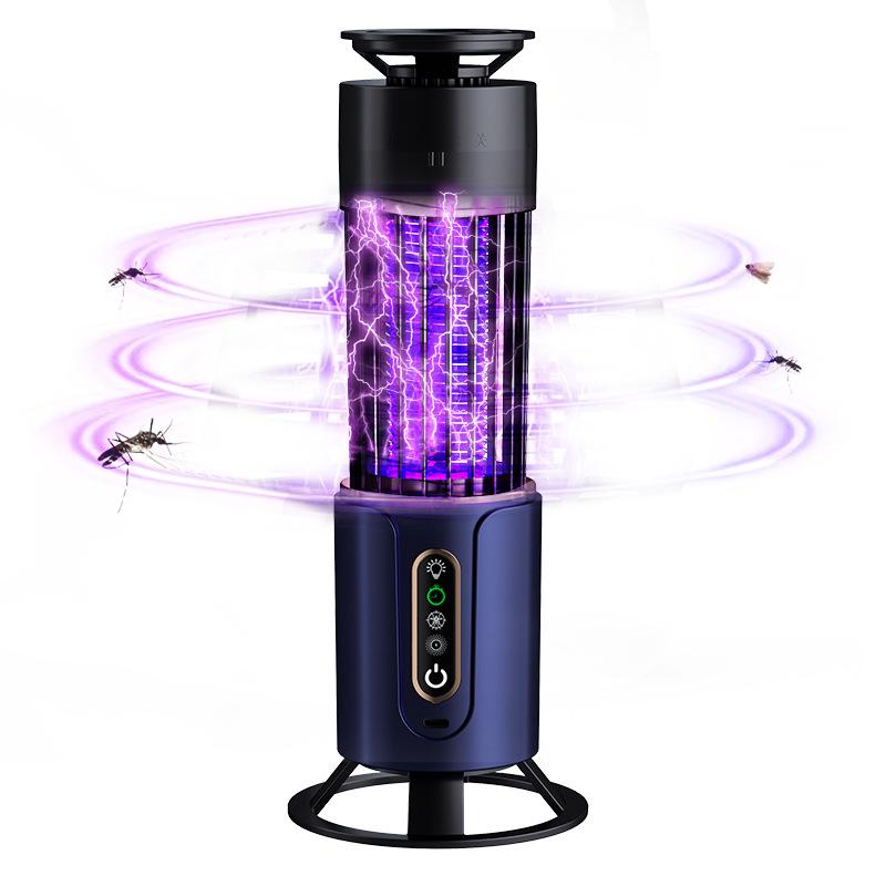 USB Electric Shock Mosquito Killer Lamp with UV Photocatalytic Trap for Home and Dormitory Use