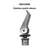 Stainless Quick Release M8 Anti Rust Outdoor Cam Lever Eccentrics Aluminum Solar Plate Fix Bolt Screw Ss316 Parts