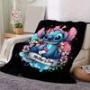 1pc Cute Stitch Printing Blanket - Soft, All-Season Throw for Living Room, Bedroom,Personalized Gift with Adorable Cartoon Design