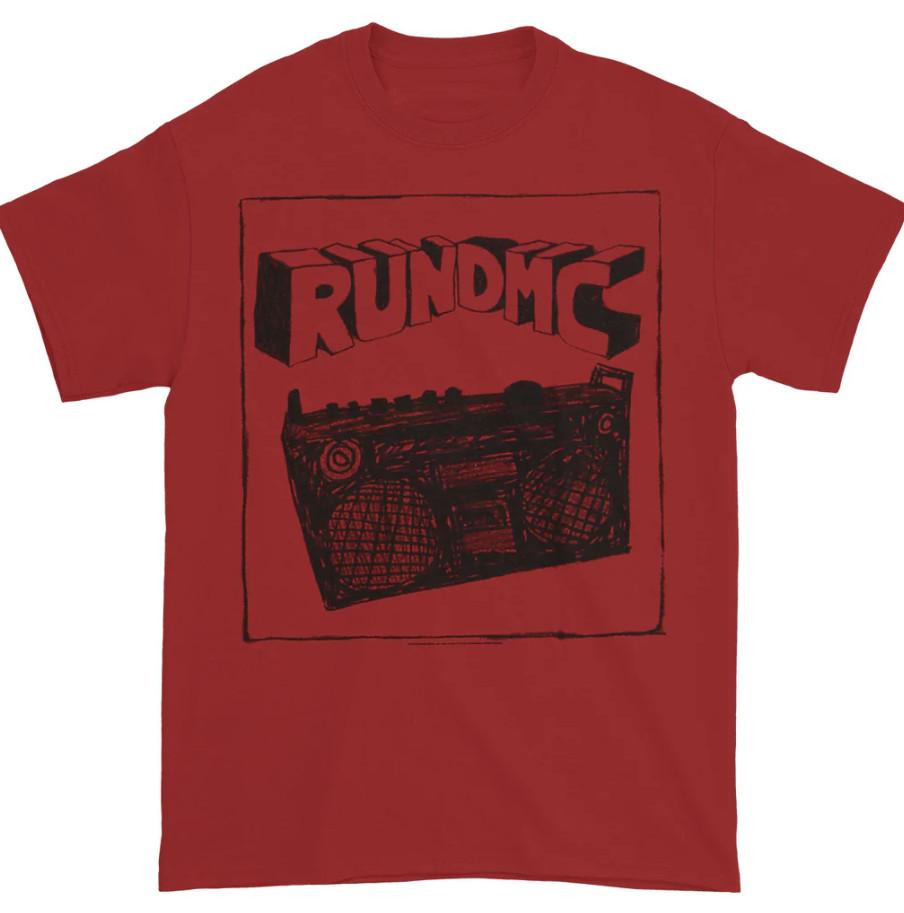 Run DMC band Red Tee For Men Women Cotton Shirt BL2.765 Unisex T-Shirt S