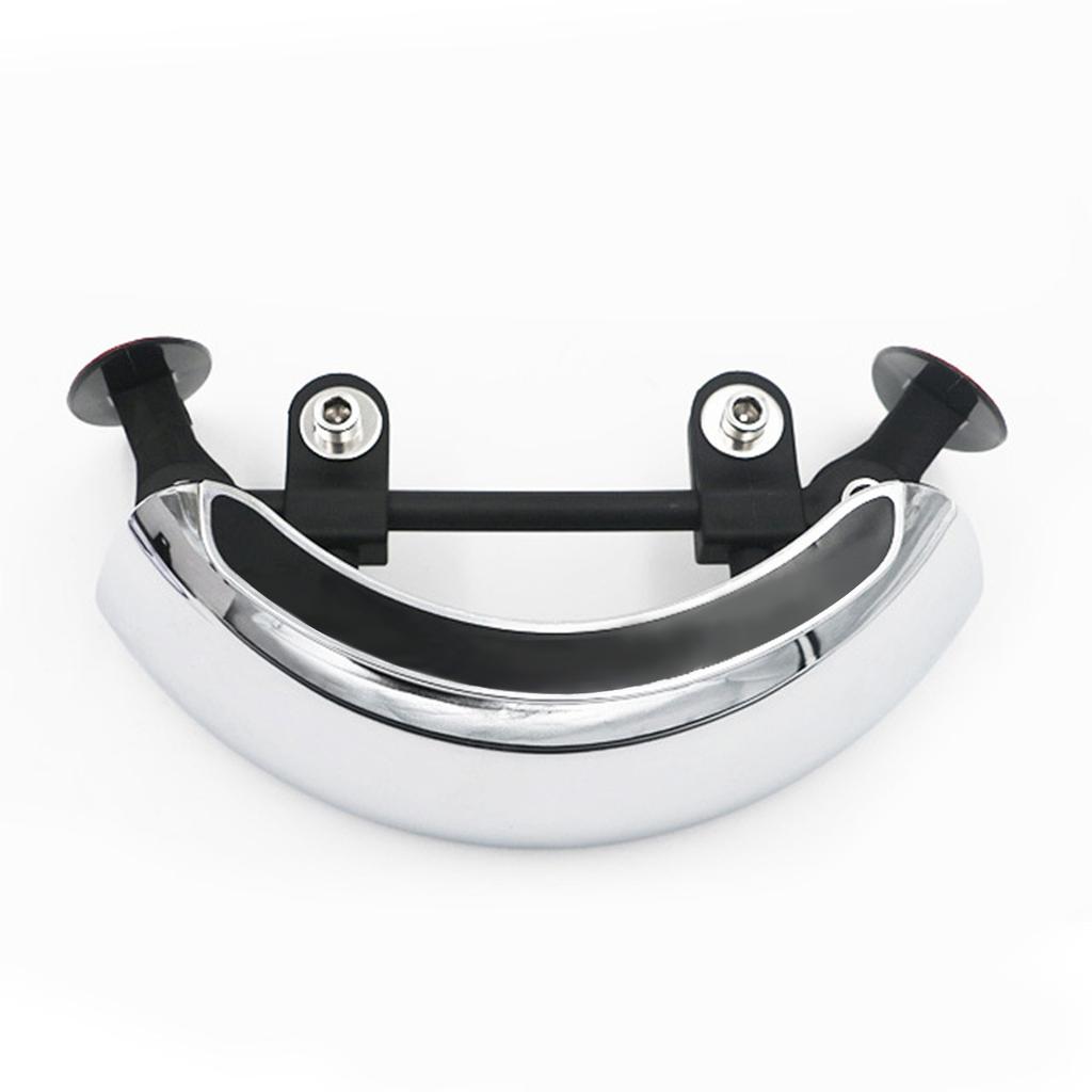 Motorrad Rückspiegel, 180 Grad Weitwinkel Sicherheits-Rückspiegel Toter-Winkel-Spiegel Für Motorrad Cruiser Sportmotorrad Straßenmotorrad Roller