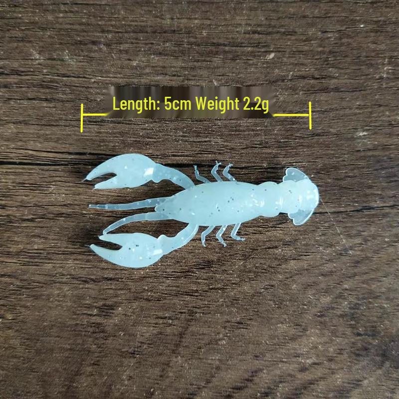 Nălucă Creveți Moi Bionici 5cm: Nălucă corp moale 2,2g pentru Bass & Blackfish