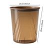 Trash Can Garbage Container Bin Stylish Minimalist Household Wastebasket for Bedroom Laundry Room Living Room Bathroom Kitchen