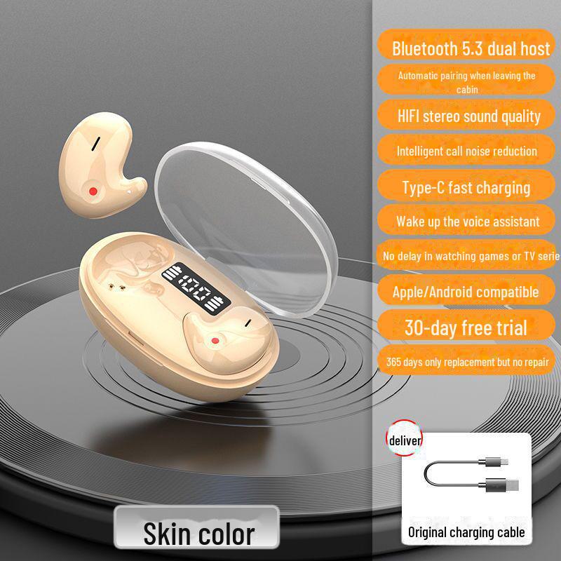 

Беспроводная Bluetooth-гарнитура S23 с двумя наушниками — удобная, высококачественная конструкция для сна и универсального использования