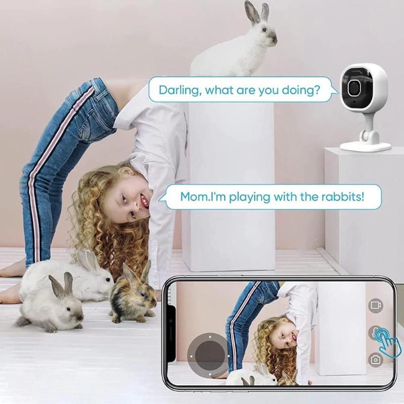 1080P HD WIFI Camera, Indoor Security Camera, Night Vision, Two-Way Audio, Human Detection, Security Camera