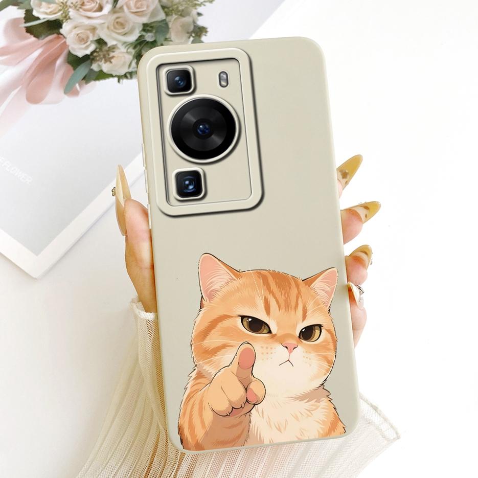 For Huawei P60 Pro Case MNA-AL00 MNA-LX9 Cool Owl Dragon Painted Cover Soft Silicone Phone Case For Huawei P60 Art P 60 Pro Bags