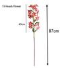 Flame Lily Artificial Flame Lily Floral Arrangement DIY Flower Simulation Flowers Realistic Plastic Wedding Bouquet